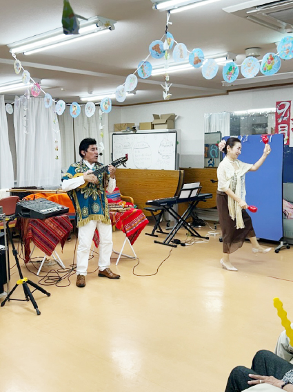 三田市のデイサービス「ひなたぼっこ」での敬老会イベントの写真（2025年9月18日実施）